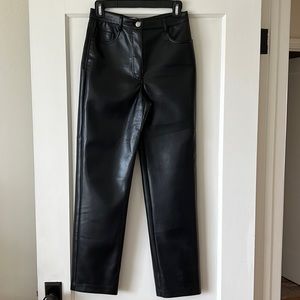Wilfred Melina Pant High Rise Vegan Leather Pant